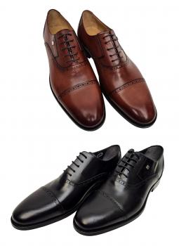 Herren Brogue Lederschuhe Anzugschuhe