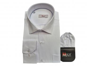 Fischgratmuster Lang Arm Herren Hemd Regular