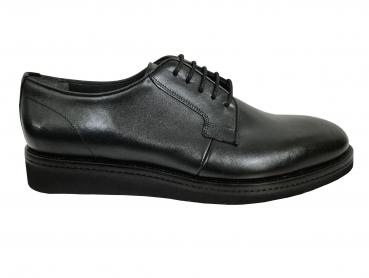 Herren Lederschuhe Bequeme Schnürschuhe Keilabsatz