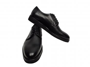 Herren Lederschuhe Bequeme Schnürschuhe Keilabsatz