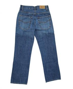 Klassische Herren Jeans Hose Blau