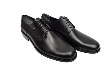 Elegante Herren Leder Schuhe Schwarz