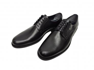 Elegante Herren Leder Schuhe Schwarz