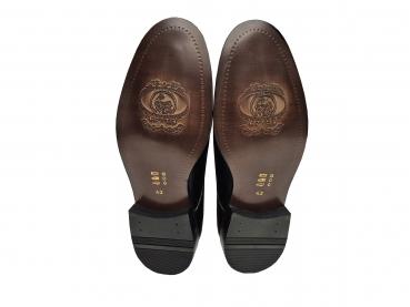 Elegante Herren Leder Schuhe Schwarz