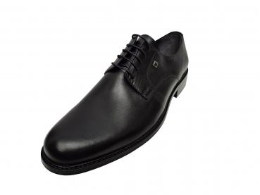Elegante Herren Leder Schuhe Schwarz