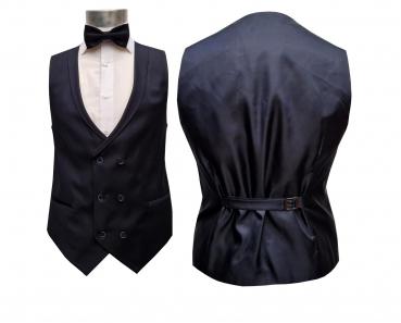 Regular Fit Herren Anzug mit Weste Kurzgrößen