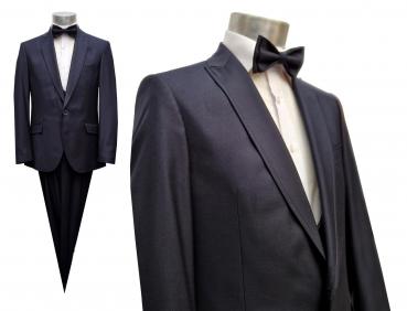 Regular Fit Herren Anzug mit Weste Kurzgrößen