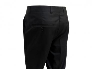 Herrenhosen Bequeme Schnitt Schwarz