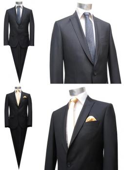 Elegante Herren Anzug Slim Fit mit Weste