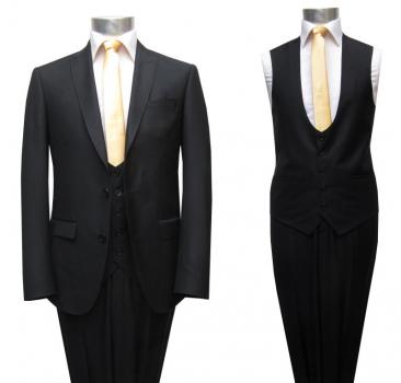 Elegante Herren Anzug Slim Fit mit Weste
