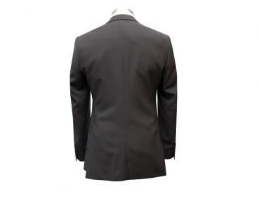 Herren Anzug 2 Schlitz Taupe Braun 46