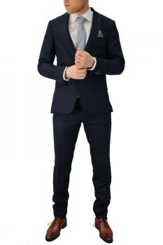 Herrenanzug 5 teilig mit 2-reihiger Wendeweste