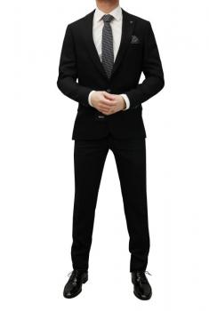 Herrenanzug 5 teilig mit 2-reihiger Wendeweste