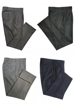 Herren Bundfaltenhose Anzughose Regular