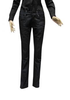 Jeans Hose Schwarz Damen-Herren