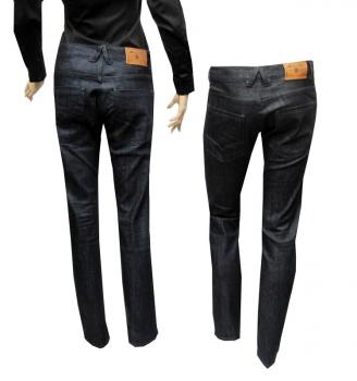 Jeans Hose Schwarz Damen-Herren