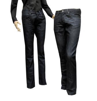 Jeans Hose Schwarz Damen-Herren
