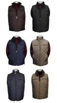 Steppweste Herren warme Übergangsjacke