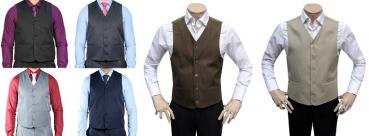 Klassische Herren Weste Anzugweste