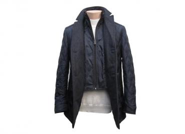 Herren Übergangsjacke Steppjacke Doppelkragen