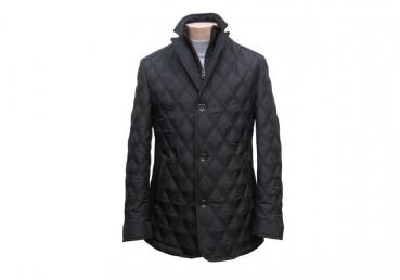 Herren Übergangsjacke Steppjacke Doppelkragen