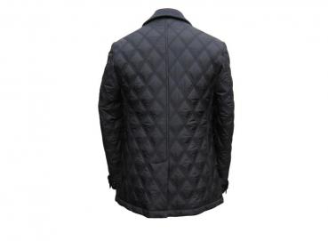 Herren Übergangsjacke Steppjacke Doppelkragen