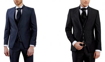 Festlich Elegante Herrenanzug streifen