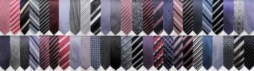 Herren Krawatten gemustert
