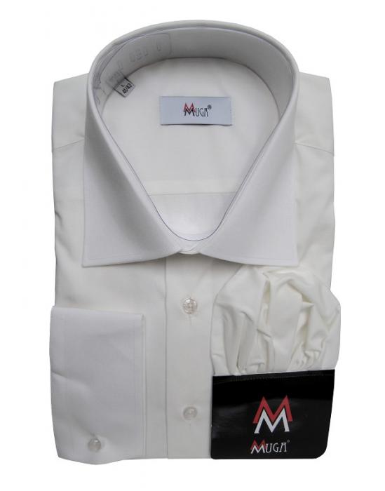 Herren Langarm Hemd Klassischer Schnitt