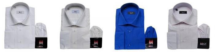 Herren Langarm Hemd Klassischer Schnitt