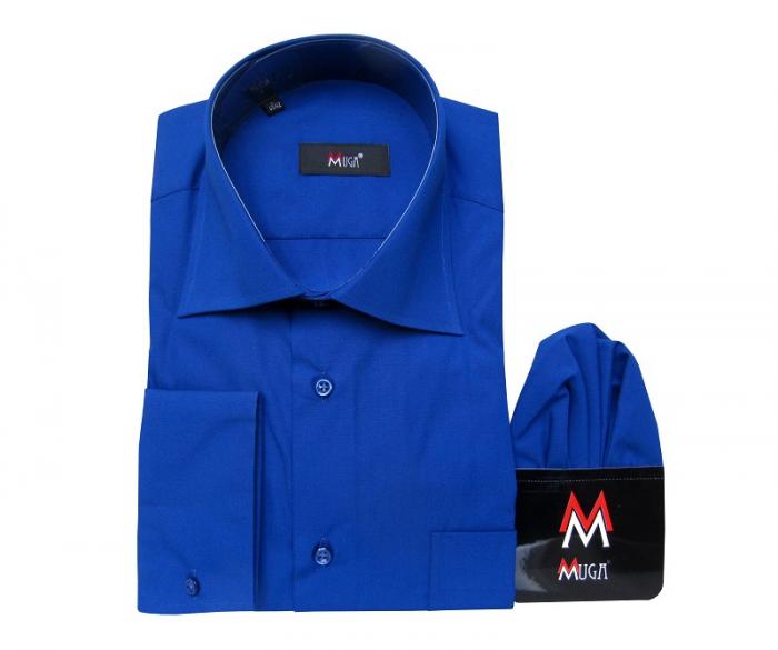 Herren Langarm Hemd Klassischer Schnitt