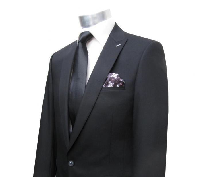 Slim Fit Herren Sakko Anzugjacke Modern