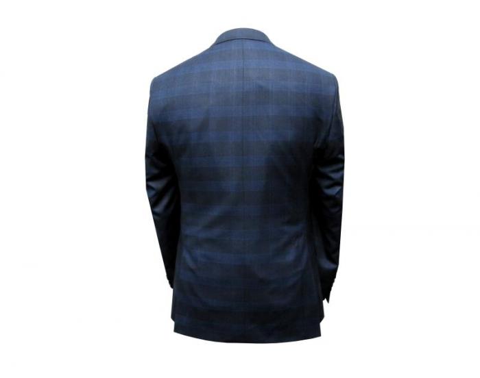 Glencheck Herren Anzug Slim Fit Kariert