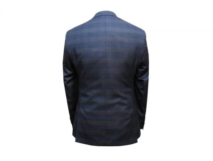 Glencheck Herren Anzug Slim Fit Kariert