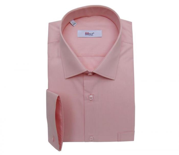 Regular Fit Herren Hemd mit Einstecktuch