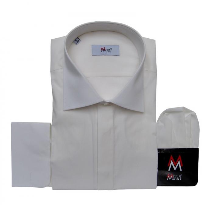 Umschlagmanschetten Herren Hemd Modern Fit