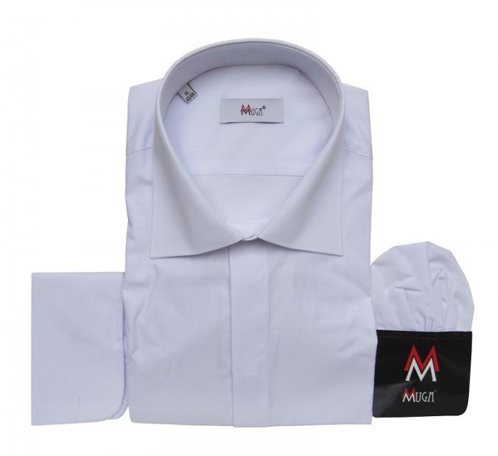 Umschlagmanschetten Herren Hemd Modern Fit