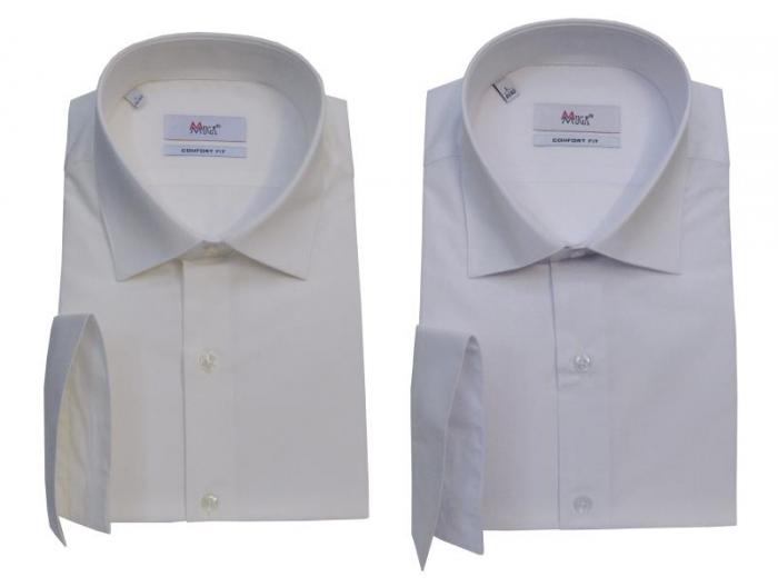 Comfort Fit Herren Hemd mit Einstecktuch