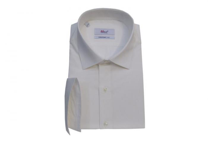 Comfort Fit Herren Hemd mit Einstecktuch