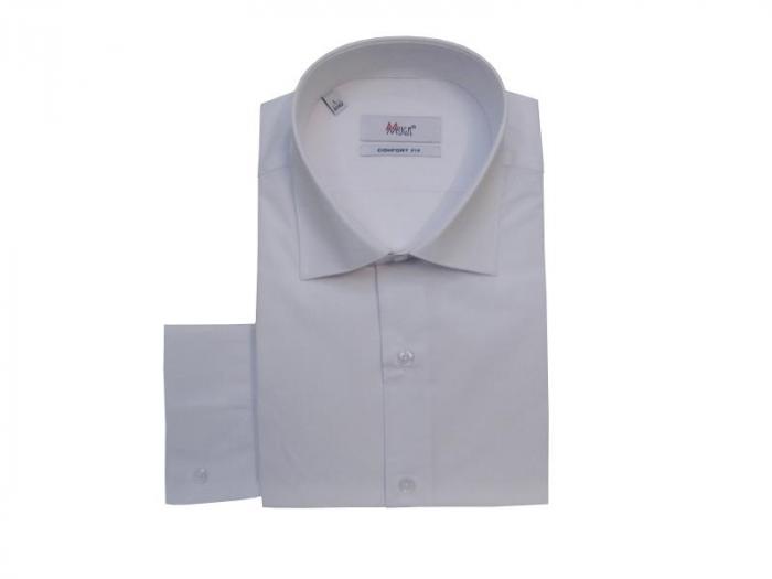 Comfort Fit Herren Hemd mit Einstecktuch