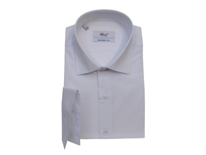 Comfort Fit Herren Hemd mit Einstecktuch