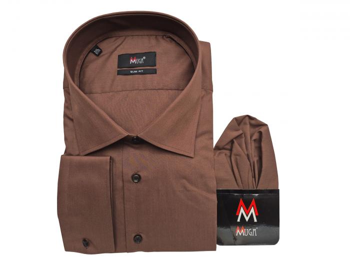 Herren extra lang arm Hemd Slim-fit Schlanke Größen