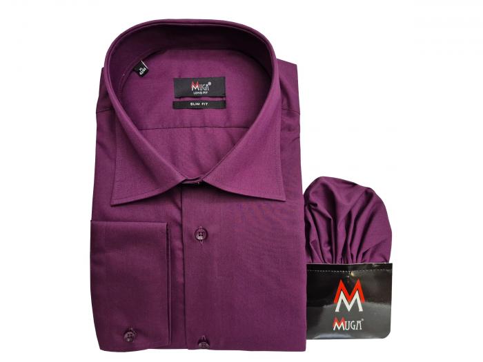 Herren extra lang arm Hemd Slim-fit Schlanke Größen