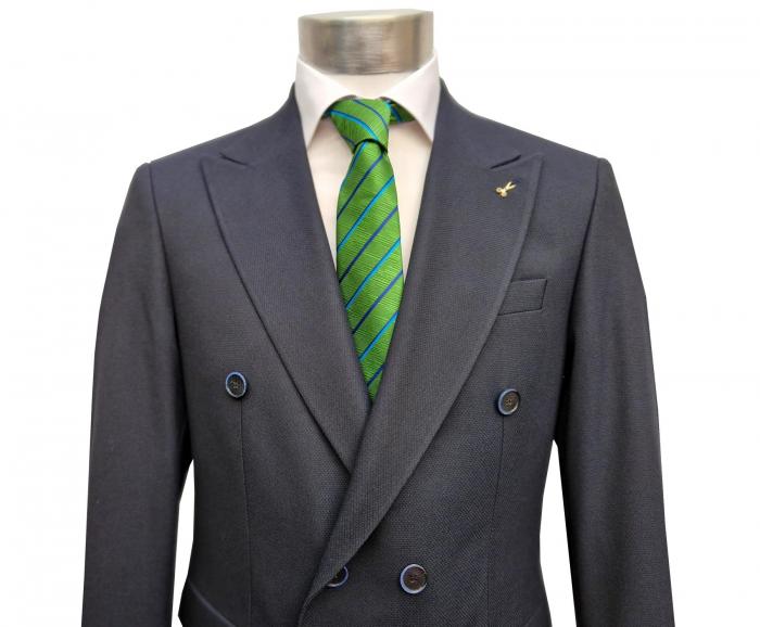 2-Reiher Herrenanzug 2-Teilig Slim Fit