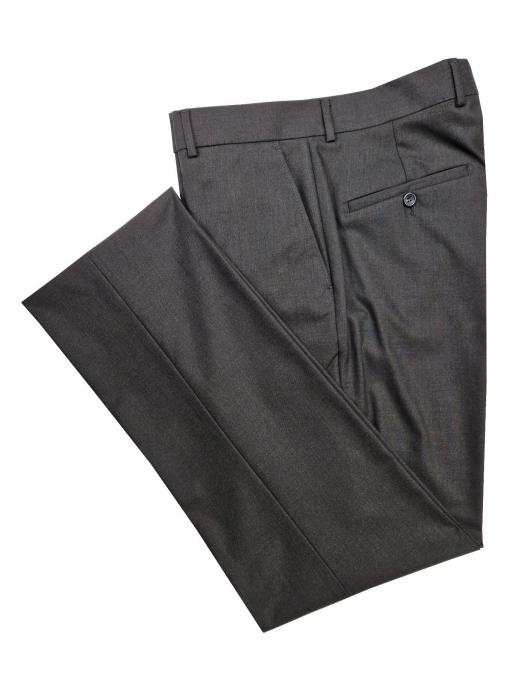 Herren Hose Flat Front Anzughose Modern Fit