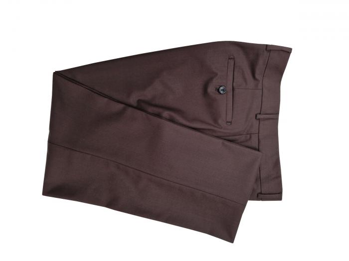 Herren Hose Flat Front Anzughose Modern Fit