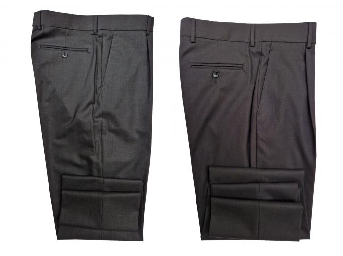 Herren Bundfaltenhose Modern Fit
