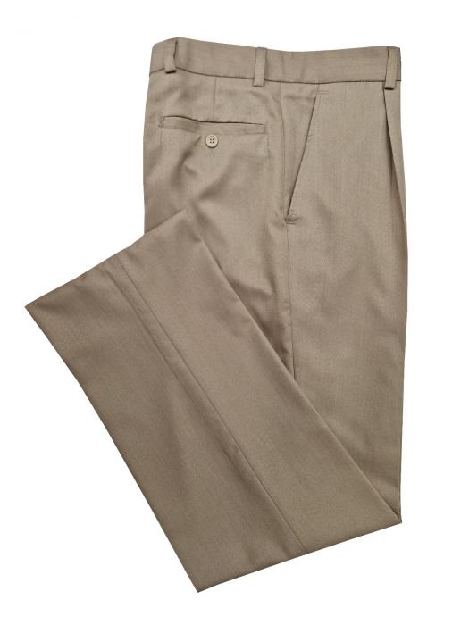 Herren Hose Anzughose mit Bundfalte