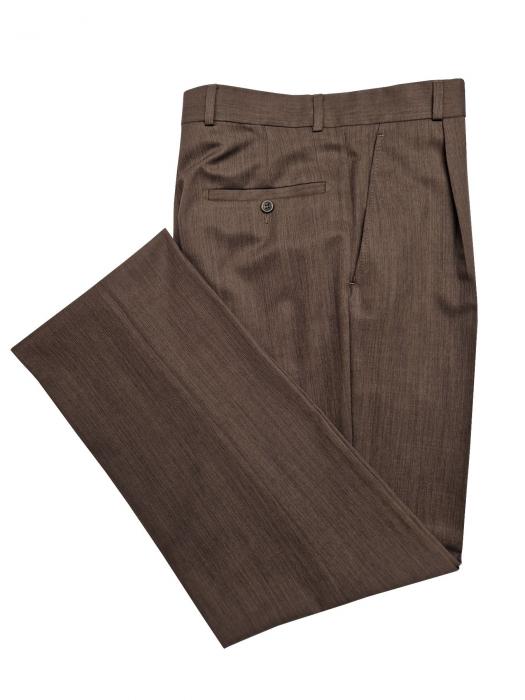 Herren Hose Anzughose mit Bundfalte