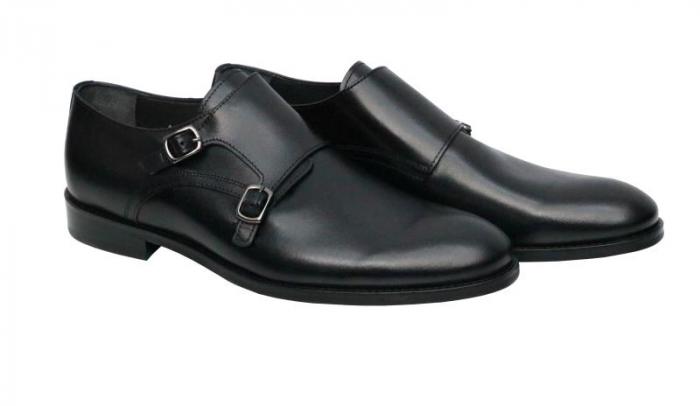 Double Monk strap Herrenschuhe Elegant